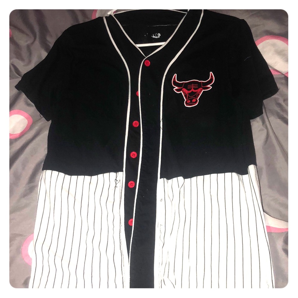 Button up jersey